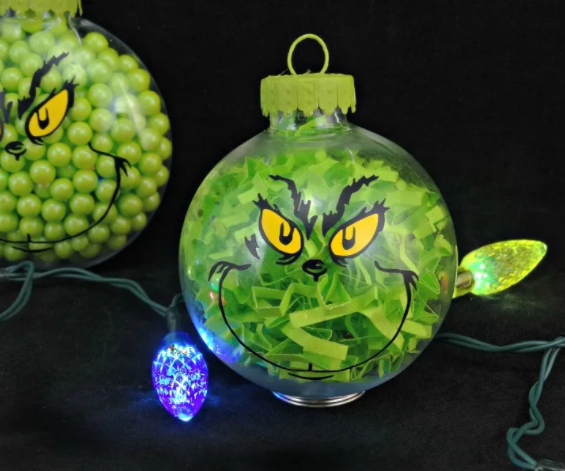 Grinch Christmas ornaments