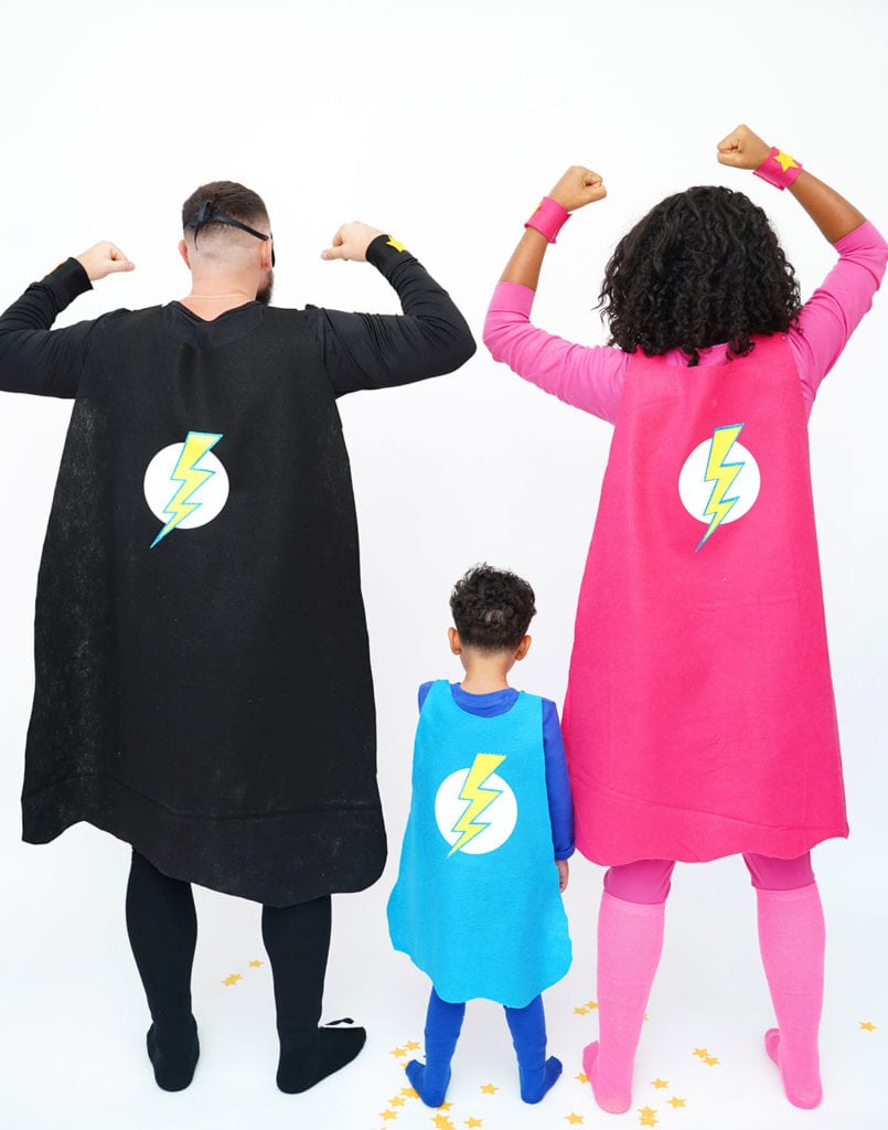 How To Make Family Superhero Costumes with Cricut