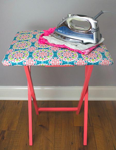diy ironing board perfect for the dorm room