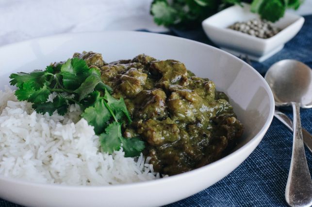 Nut-Free Slow cooker lamb curry