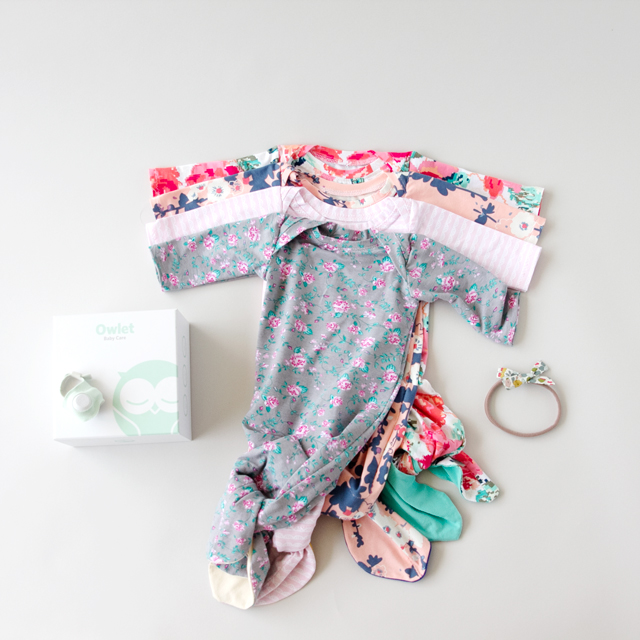 Mermaid Baby Gown Tutorial + Owlet Smart Sock