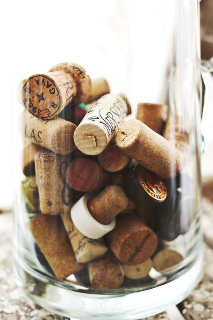 Wine cork memories