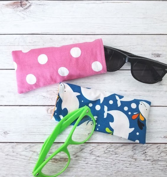 Beginner Friendly Glasses Case Colorful Fun and Cute Sewing Project