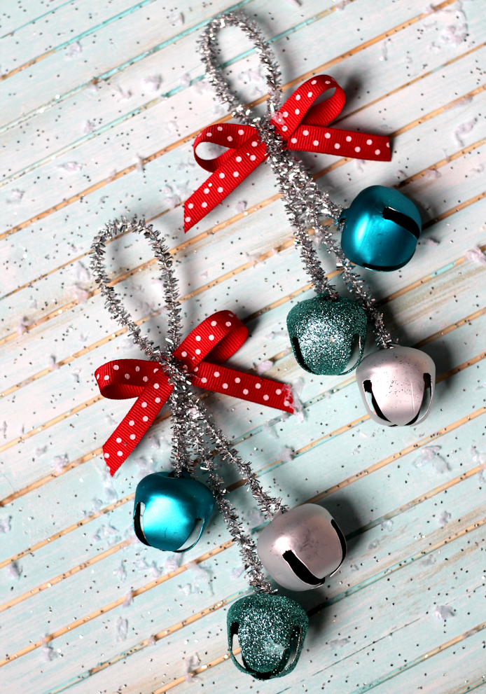 Jingle Bells Christmas Ornaments Cute and Easy to make Craft
