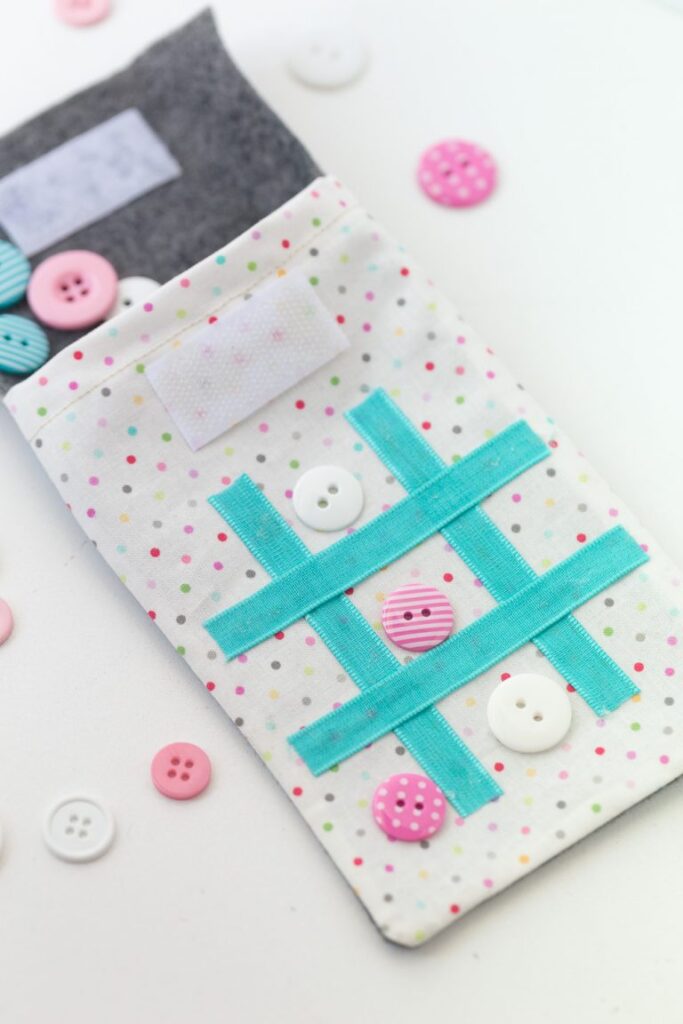 Cute and Fun On the Go Tic Tac Toe Sewing Project 