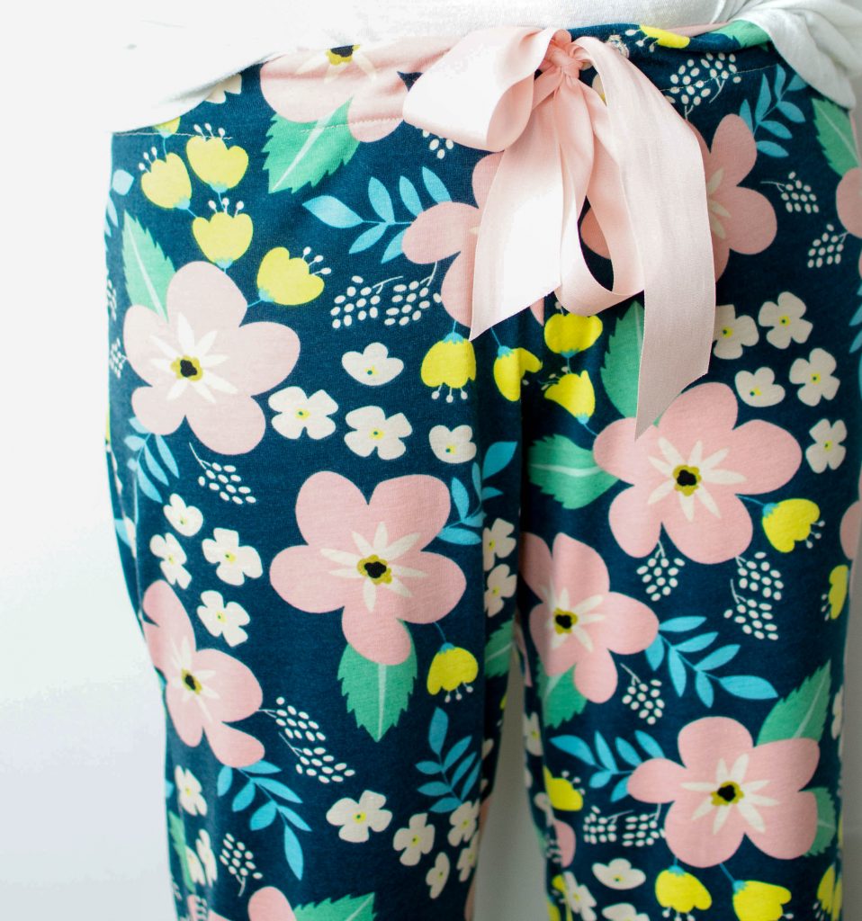 adorable and cute pajama pants sewing project for beginners 