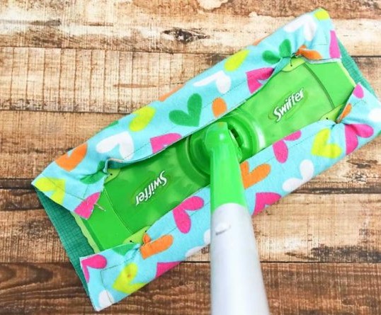 REUSABLE SWIFFER REFILLS Super simple sewing project