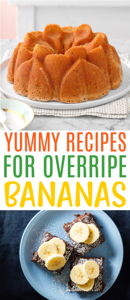Yummy Recipes for Overripe Bananas Roundups