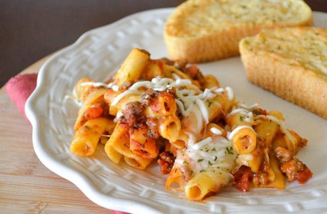 5 Ingredient and Freezable Baked Ziti recipe delicious an easy to make meal