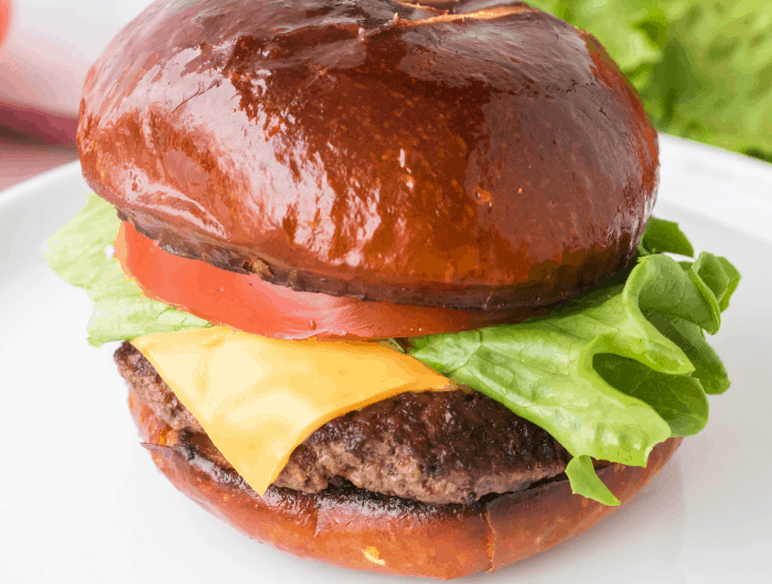 Blackstone Griddle Juicy smash burger