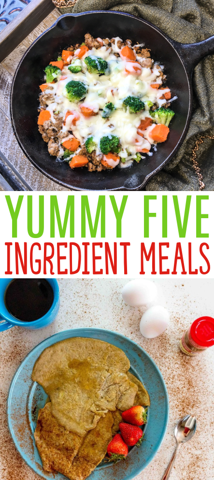 Yummy Five Ingredient Meals Roundup