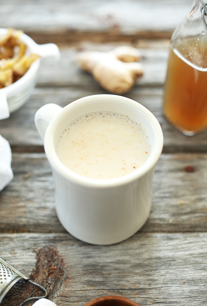 3-ingredient ginger latte
