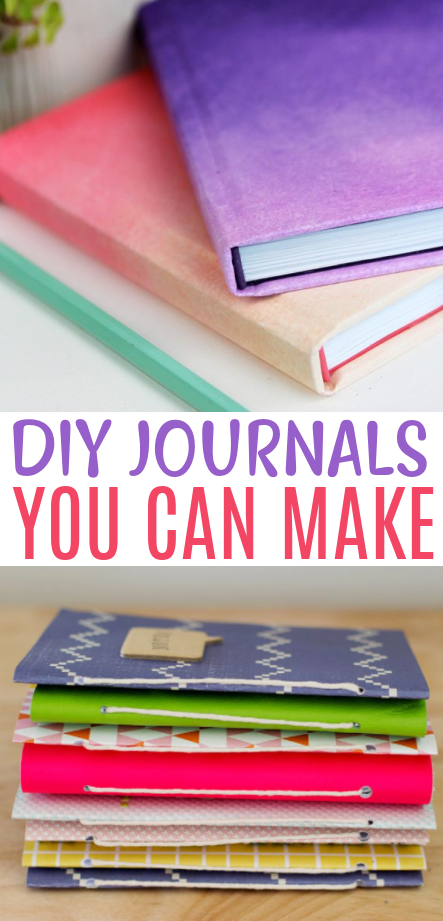 DIY Journal You Can Make roundups