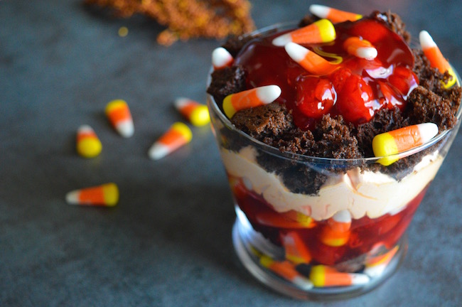 wonderfully sweet and yummy Candy Corn Trifle