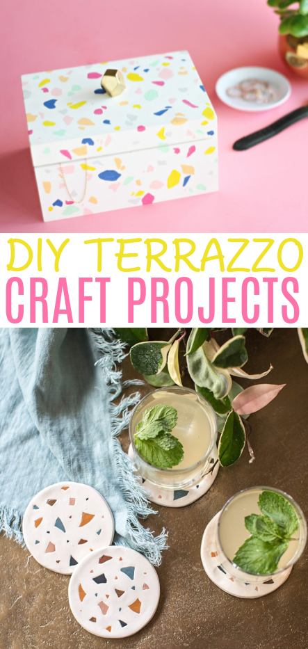 DIY Terrazzo Craft Projects roundups