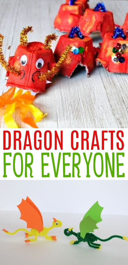 Dragon Crafts for Everyone Roundup