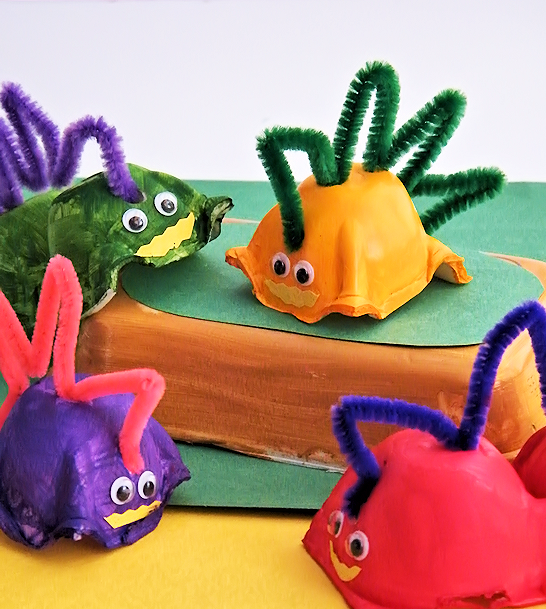 DIY Egg Carton Dinosaurs Fun and Colorful Crafts for Kids