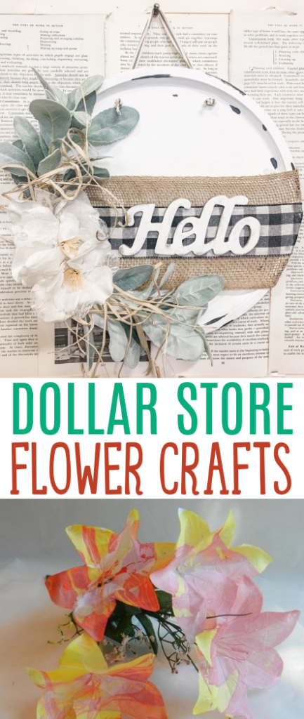 Dollar Store Flower Crafts roundups