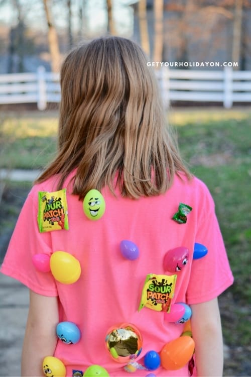 Easter egg tag game