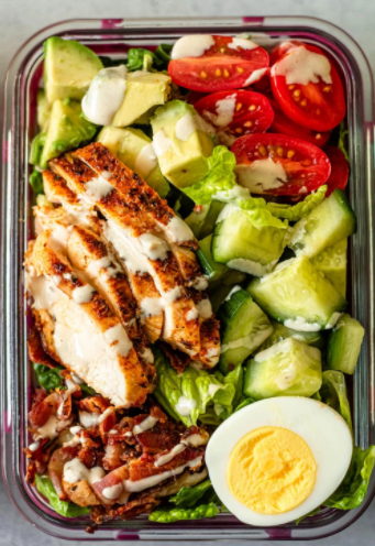 easy Meal Prep Cobb Salad 