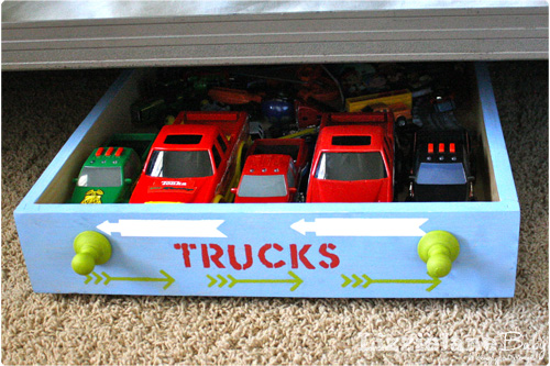 Rolling Toy Storage Kids Organization