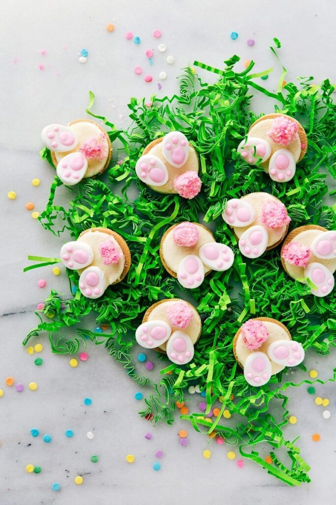 adorable and incredibly easy to make Bunny bum cookies