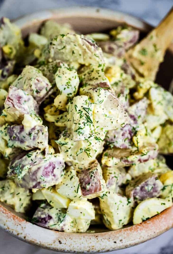 Dill Potato Salad perfect for summer