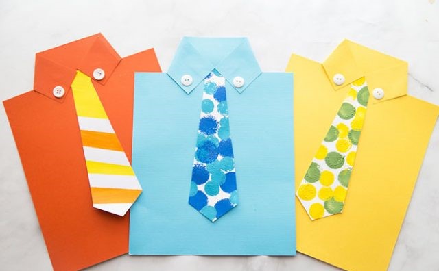 Easy Father's Day Crafts for Kids - A Little Craft In Your Day