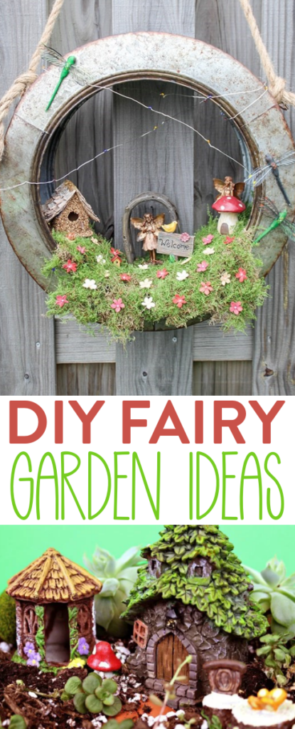 DIY Fairy Garden Ideas Roundup