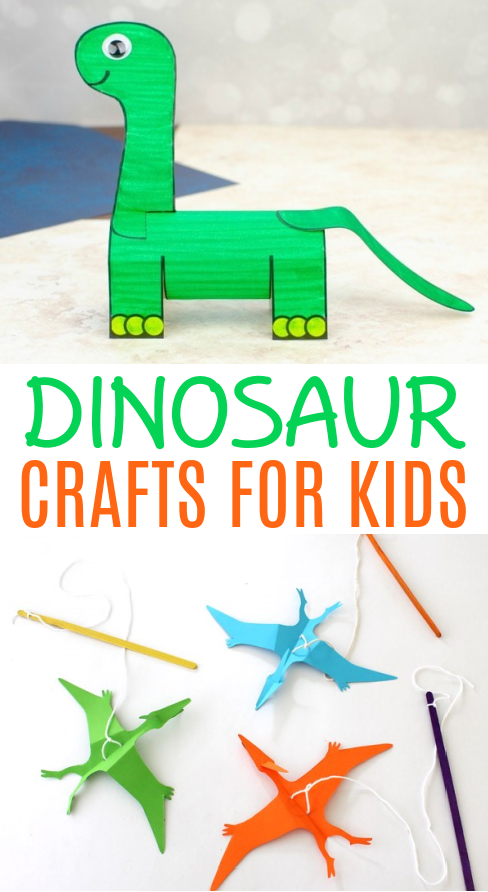 Dinosaur Crafts for Kids Roundup