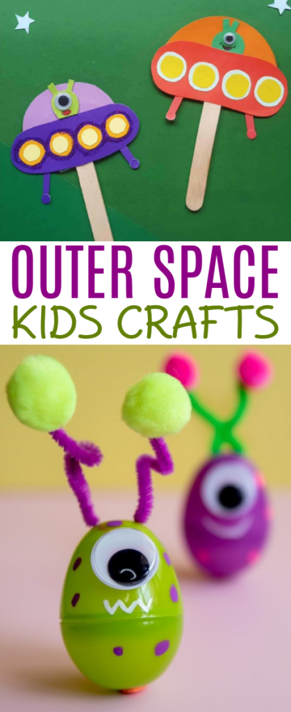 Outer Space Kids Crafts Roundup