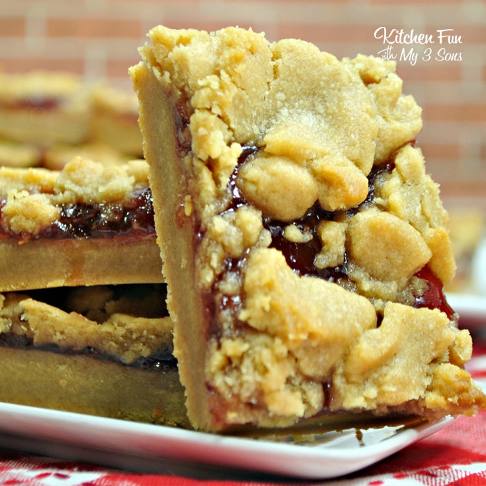 Peanut Butter and Jelly Bars recipe yummy treat for kids