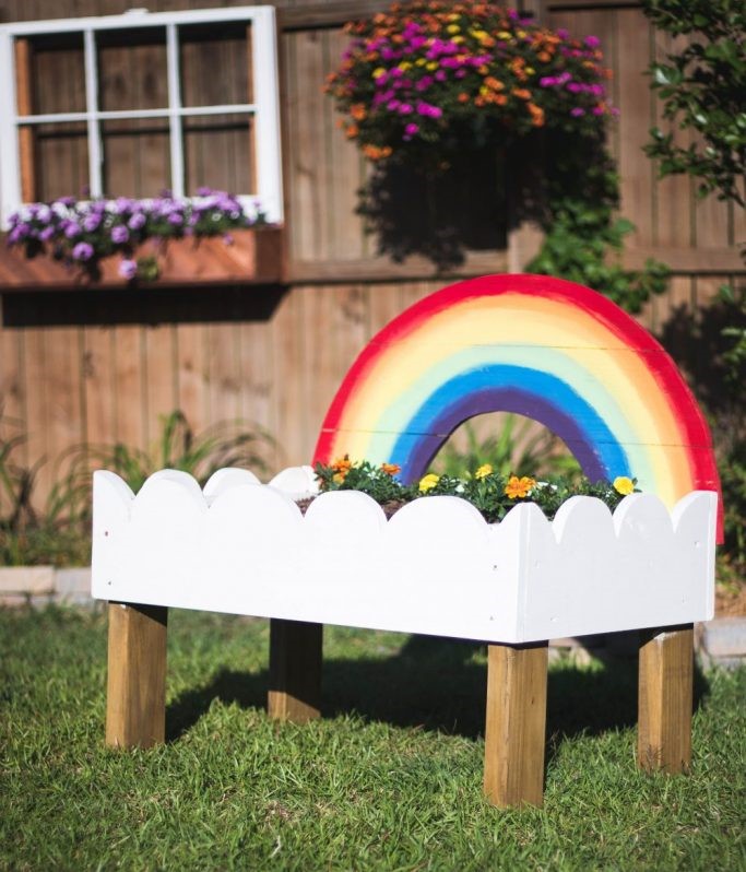 Rainbow Toddler Garden 