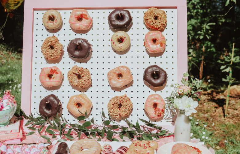 Donut themed bridal shower