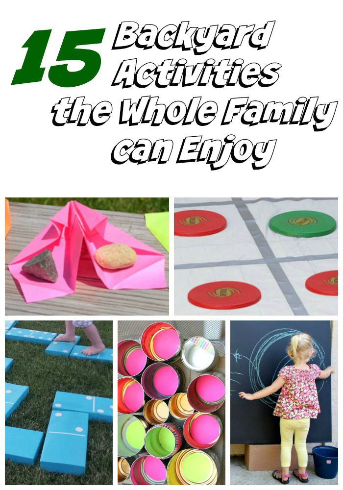Fun Backyard Activities for the Whole Family and Friends