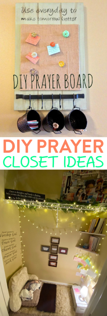 DIY Prayer Closet Ideas Roundup