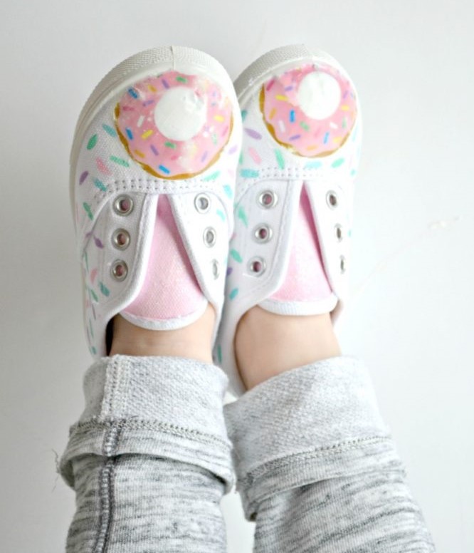 Adorable Donut Sneakers for kids