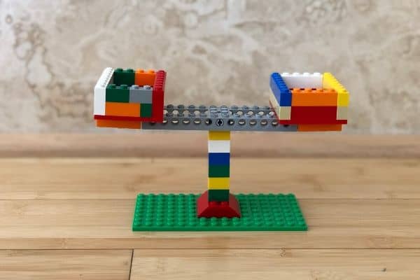 Adorable LEGO Balance Scale Stem Activity for Kids