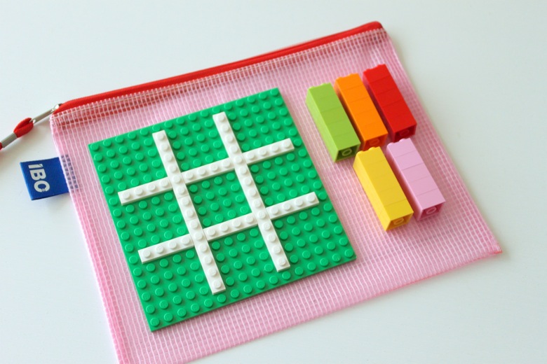 Fun And Cute LEGO Tic-Tac-Toe Kids Craft