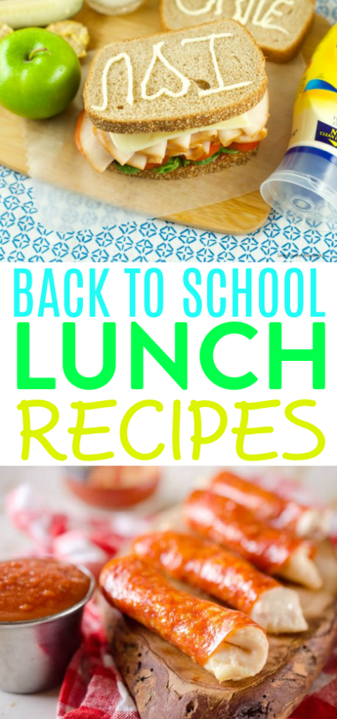 Back To School Lunch Recipes roundup