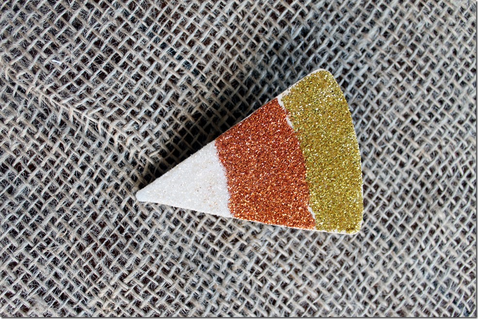 Glitter Candy Corn Pin