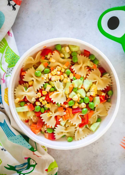 kid-friendly pasta salad school lunch