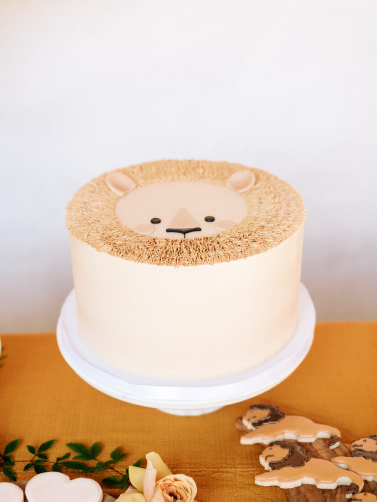 Adorable Lion first birthday party