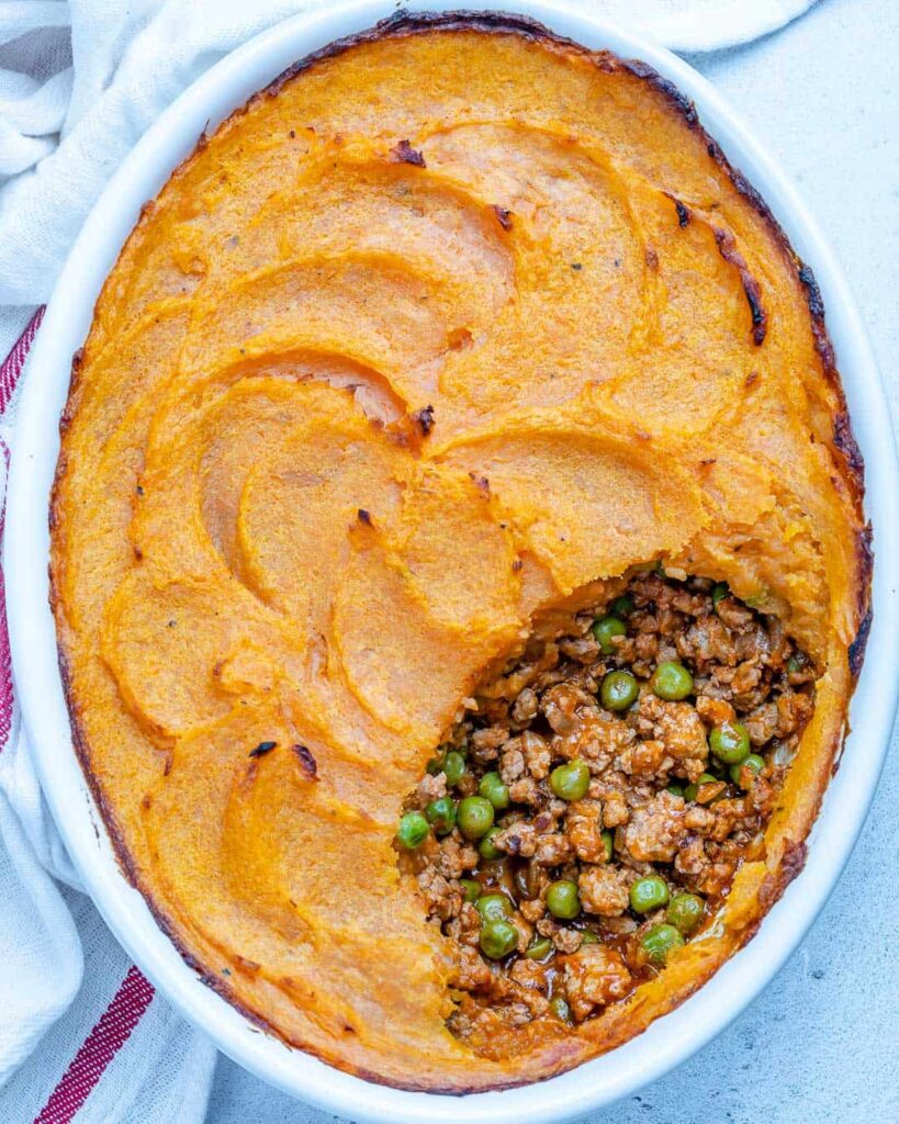 Scrumptious Sweet Potato Shepherd’s Pie the perfect fall comfort food 