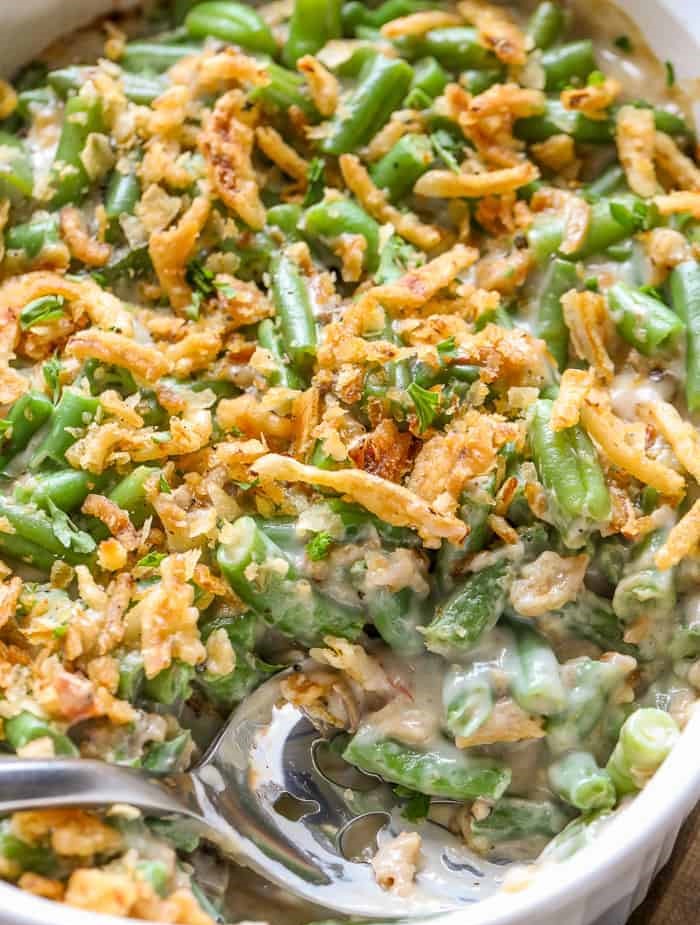 Classic Green Bean Casserole` Fall side dish