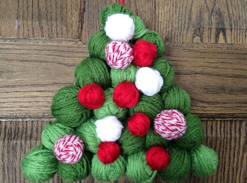 Christmas Yarn Tree