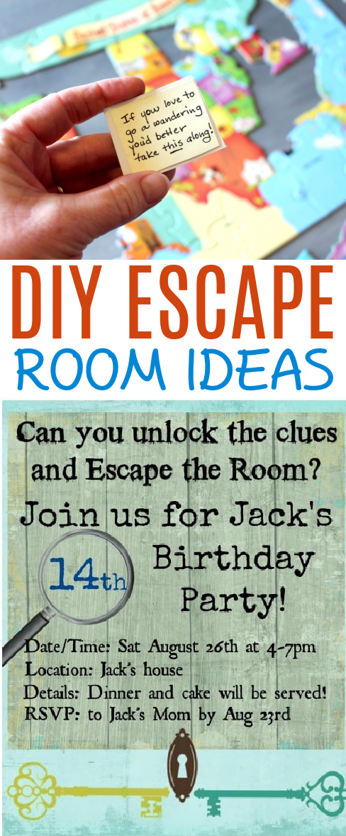 DIY Escape Room Ideas - A Little Craft In Your Day