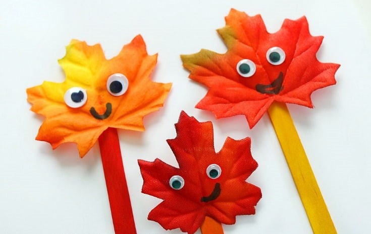 simple leaf family fall craft 