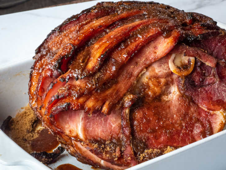 Slow Cooker Copycat Honey Baked Ham for Holiday