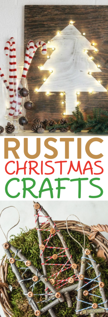 Rustic Christmas Crafts roundups